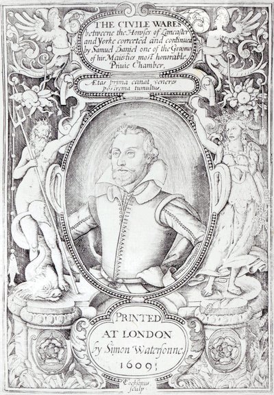 Ritratto di Samuel Daniel da Thomas Cockson